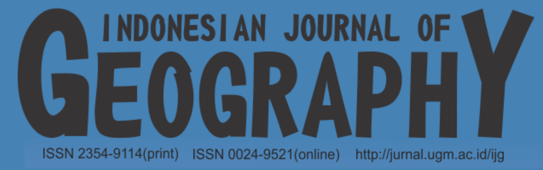Indonesian Journal of Geography